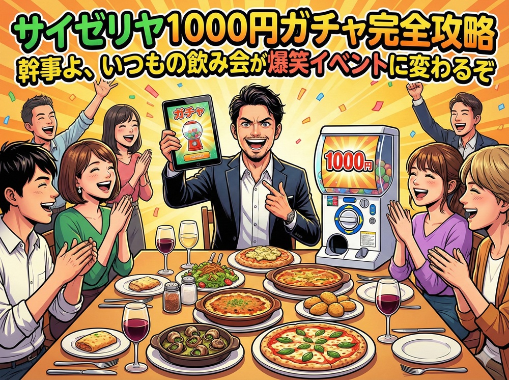 サイゼリヤ 1000円ガチャ