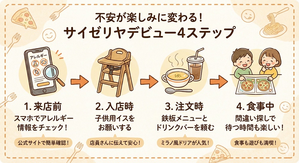 サイゼリヤ 子供メニュー