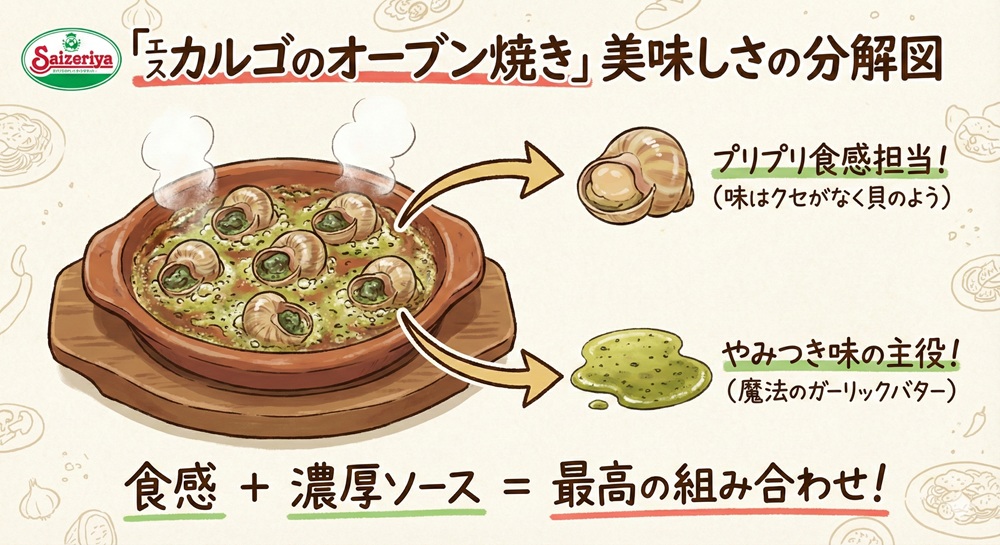 サイゼリヤ エスカルゴ