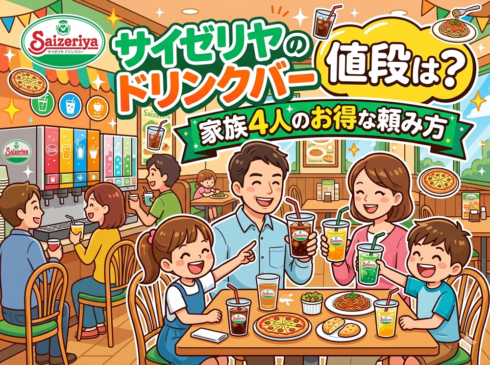 サイゼリヤ ドリンクバー 値段