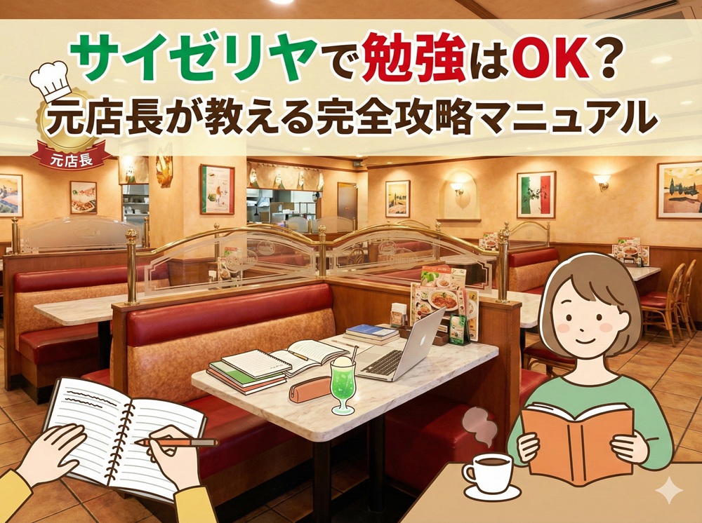 サイゼリヤ 勉強