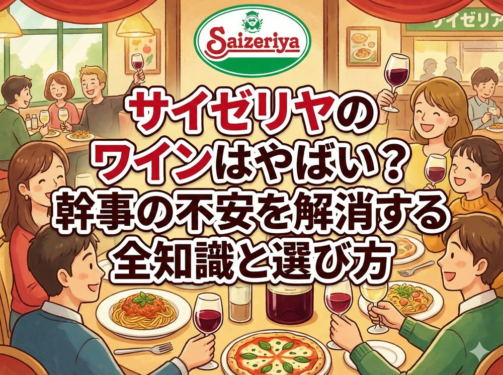 サイゼリヤ ワイン やばい