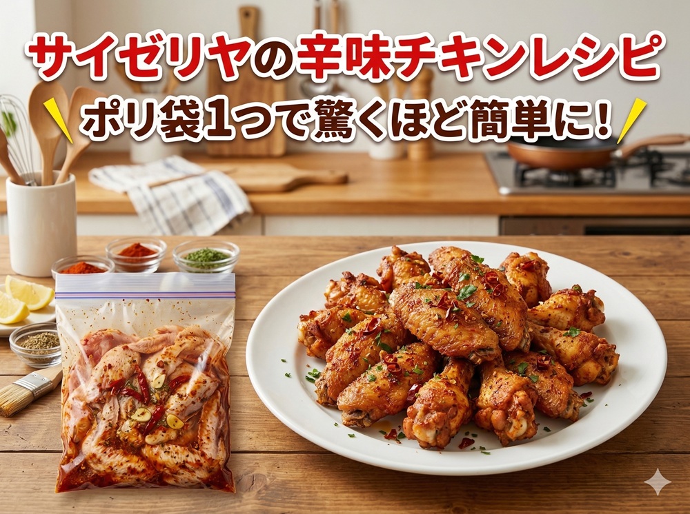 サイゼリヤ 辛味チキン レシピ